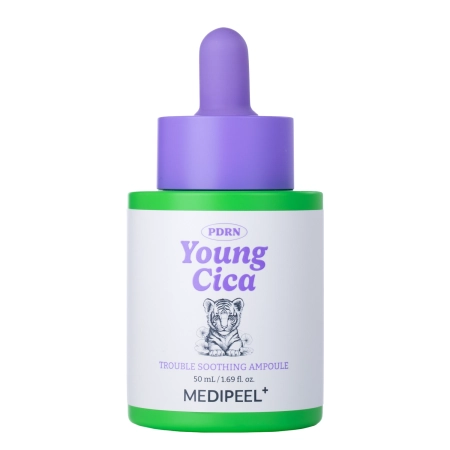 Medi-Peel - Young Cica PDRN Trouble Soothing Ampoule - Заспокійлива ампула для обличчя - 50ml