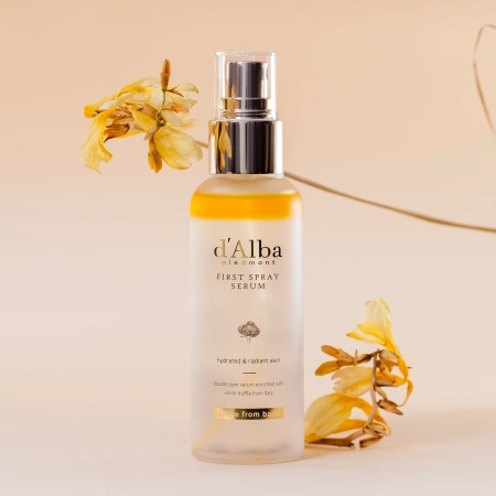 d'Alba - White Truffle First Spray Serum - Освітлювальна та зволожувальна сироватка у формі спрею - 100ml