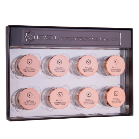 REVCELL - Premium Intensive Skin Activ Fiber Set - Укрепляющий и увлажняющий набор для лица - Нити - 8шт