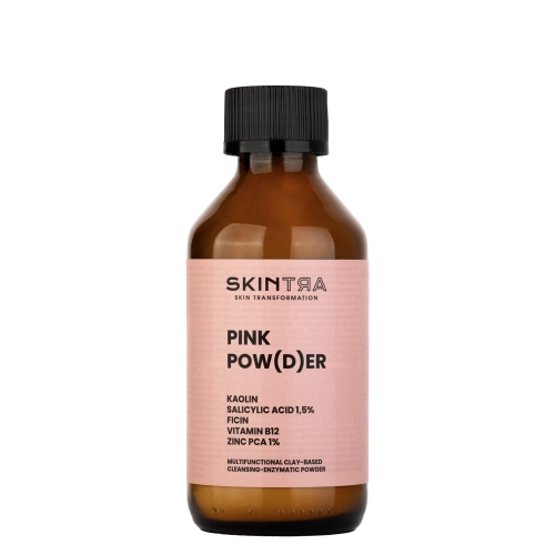 SkinTra - Pink Pow(d)er - Багатофункціональна очищувально-ензимна пудра на основі глини - 40g