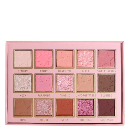 Moira - Celestial Love Palette - Палетка теней для век - 15x1,2g