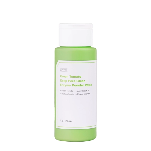 Sungboon Editor - Green Tomato Deep Pore Clean Enzyme Powder Wash - Ензимна пудра для очищення обличчя - 50g