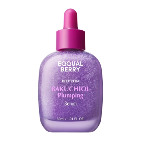 EQQUALBERRY - Bakuchiol Plumping Serum - Зміцнювально-зволожувальна сироватка з бакучиолом - 30ml