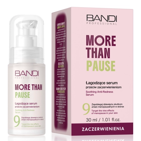 Bandi - More Than Pause - Заспокійлива сироватка проти почервонінь - 30ml