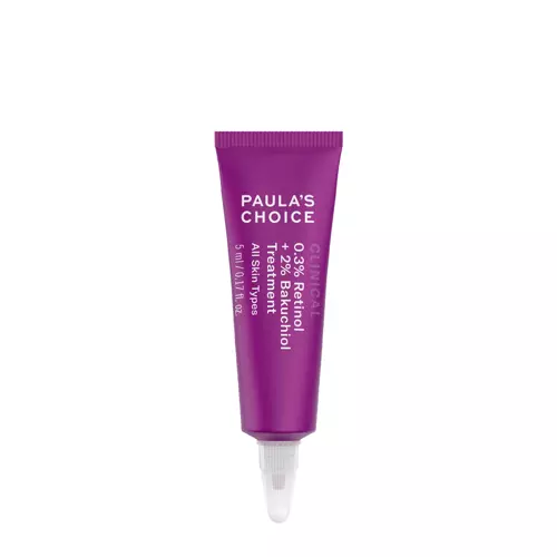 Paula's Choice - Clinical - 0.3% Retinol + 2% Bakuchiol Treatment - Сыворотка для лица с ретинолом 0.3% и бакучиолом 2% - 5ml
