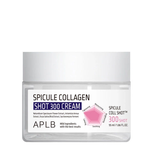 APLB - Spicule Collagen Shot 300 Cream - Мікроголковий крем для обличчя з колагеном - 55ml