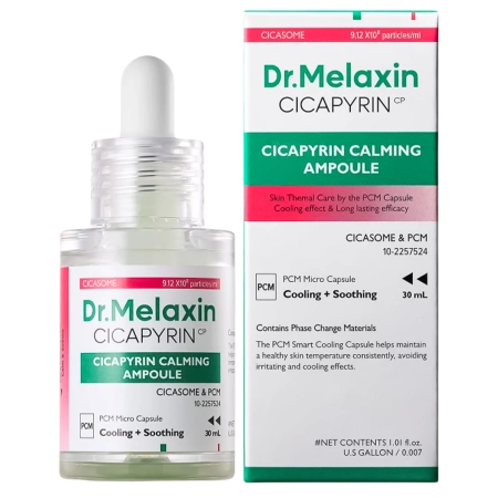 Dr.Melaxin - Cicapyrin Calming Ampoule - Сыворотка для лица с экзосомами центеллы азиатской - 30ml