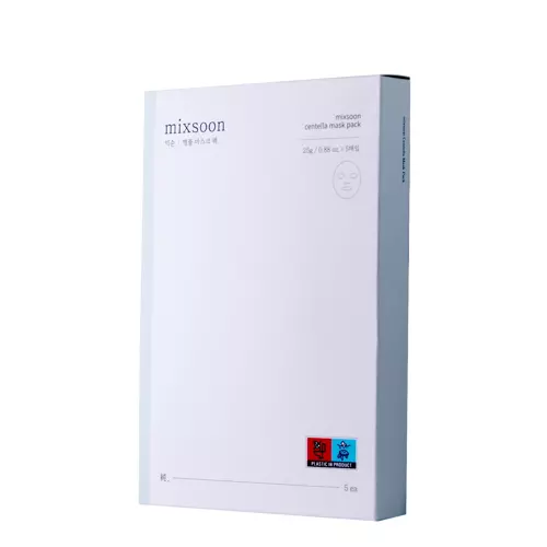 Mixsoon - Набор тканевых масок для лица с центеллой - Centella Mask Pack - 5шт.