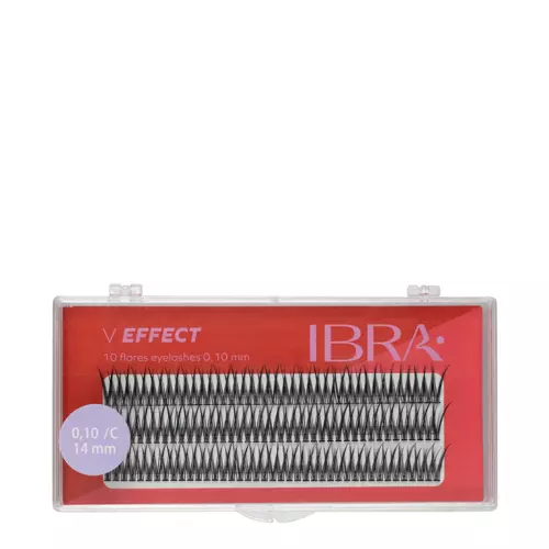 Ibra Makeup - Пучки ресниц V Effect 0,10 - 14 мм