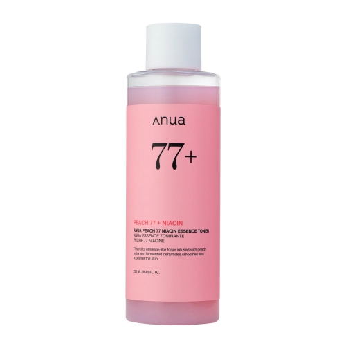 Anua - Peach 77% Niacin Essence Toner - Увлажняющий тоник-эссенция с экстрактом персика 77% - 250ml
