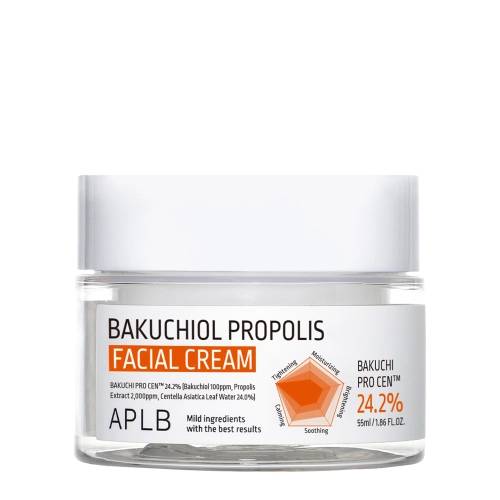 APLB - Bakuchiol Propolis Facial Cream - Укрепляющий крем для лица - 55ml