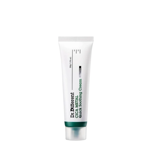 Dr.Different - Metal Quick Soothing Cream - Легкий успокаивающий крем для лица - 50g