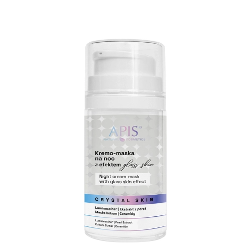 Apis - Crystal Skin - Ночная крем-маска с эффектом Glass Skin - 50ml