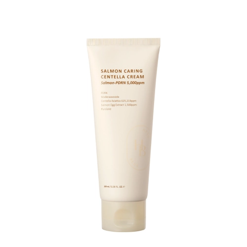 HEVEBLUE - Salmon Caring Centella Cream - Ревитализирующий крем для лица - 100ml