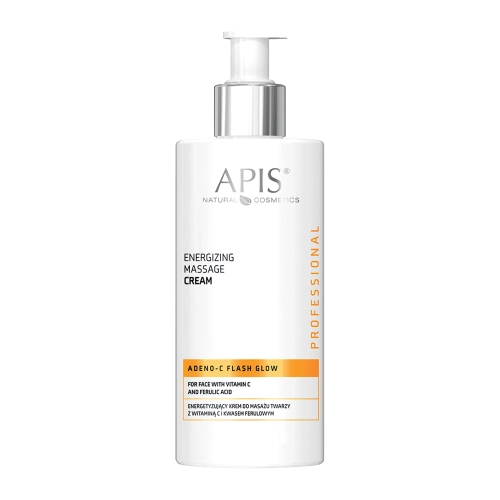 Apis - Adeno C Flash Glow - Крем для массажа лица с витамином С и феруловой кислотой - 300ml