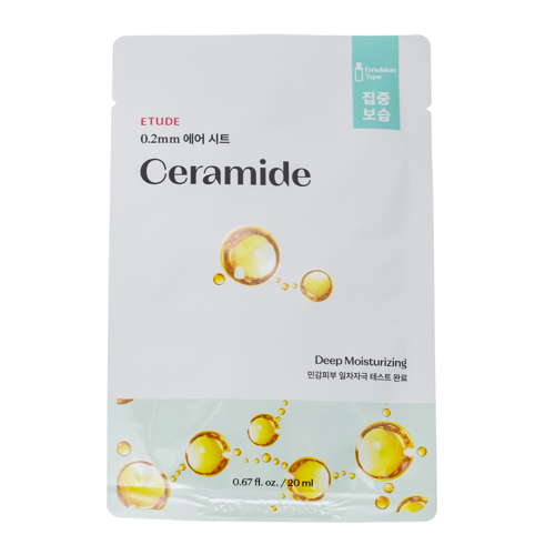 Etude House - 0.2mm Therapy Air Mask - Ceramide - Глубоко увлажняющая маска с церамидами - 20ml
