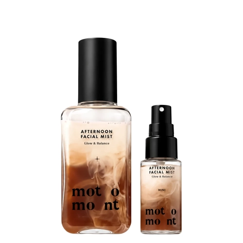 motomont - Afternoon Facial Mist - Увлажняющий мист-фиксатор для макияжа - Набор - 100ml+20ml
