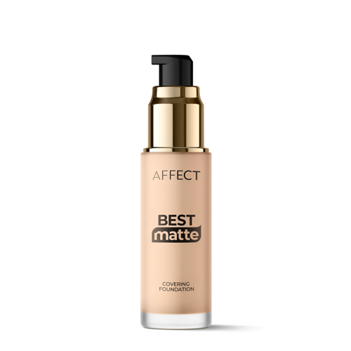 Affect - Best Matte Covering Foundation - Тональная основа для лица - 3N - 30ml