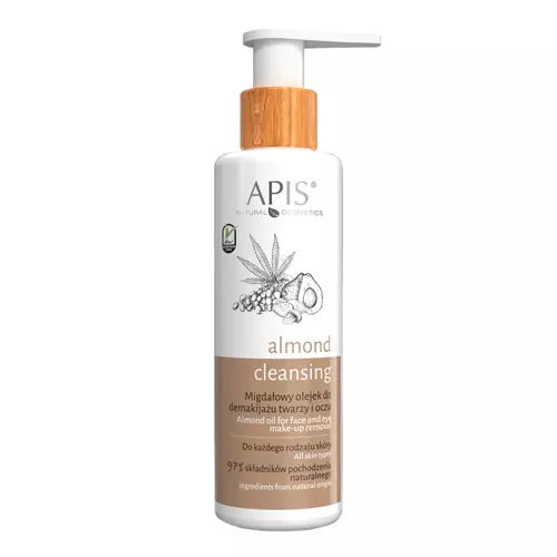 Apis - Миндальное гидрофильное масло для демакияжа - Almond Cleansing - 150ml