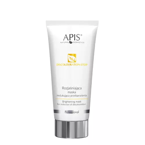 Apis - Professional - Осветляющая маска для лица - Discolouration-Stop - Brightening Mask for Reduction of Discolouration - 200ml