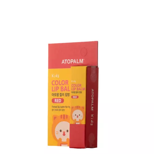 Atopalm - Color Lip Balm - Увлажняющий бальзам для губ - Red - 3,3g