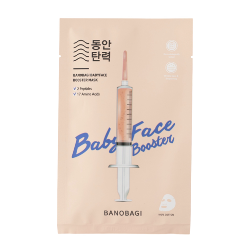 Banobagi - Baby Face Booster Mask - Укрепляющая тканевая маска для лица - 1шт./30g