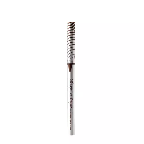 CLIO - Sharp, So Simple Waterproof Pencil Liner - Водостойкий карандаш для глаз - 03 Cacao Brown - 0,14g