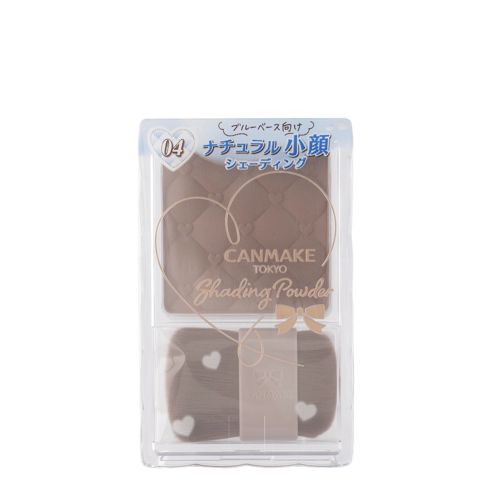 Canmake - Shading Powder - Пудра для контурирования лица - 04 Ice Gray Brown - 5g