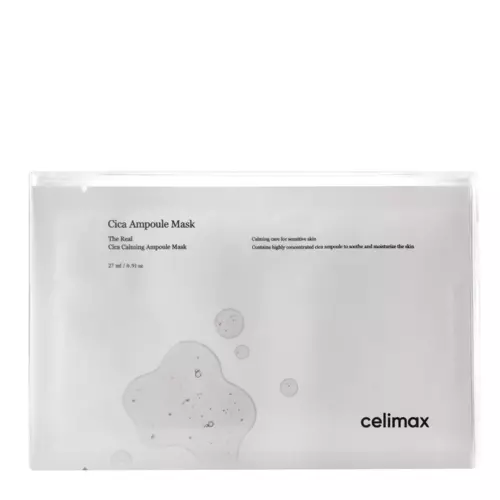 Celimax - The Real Cica Calming Mask - Набор тканевых масок с экстрактом центеллы - 5x27ml