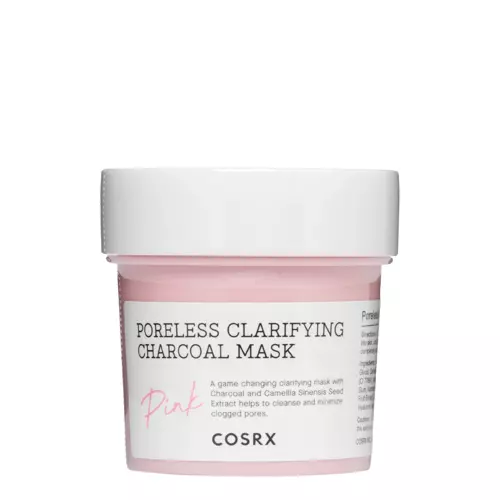 Cosrx - Очищающая маска с углем, сужающая поры - Poreless Clarifying Charcoal Mask - 110g