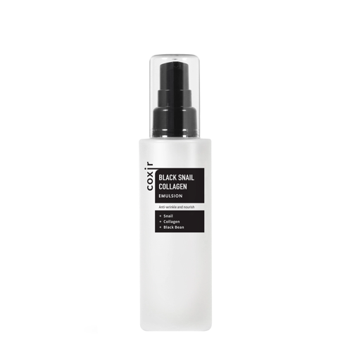 Coxir - Black Snail Collagen Emulsion - Эмульсия против морщин со слизью улитки - 100ml