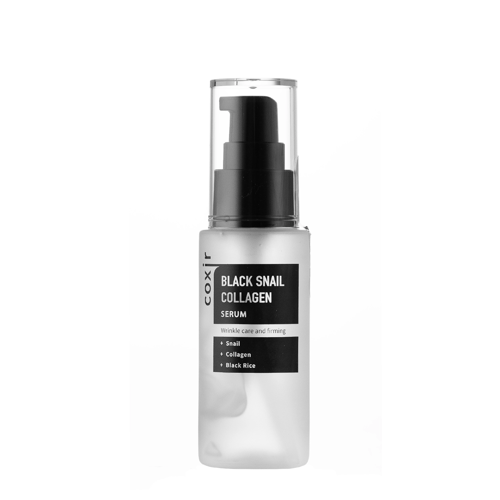 Coxir - Black Snail Collagen Serum - Сыворотка против морщин со слизью улитки - 50ml