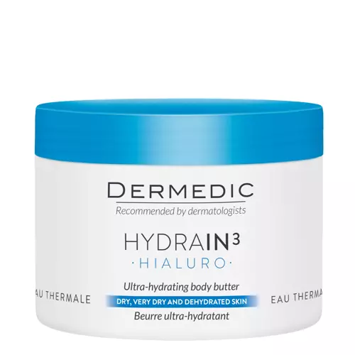 Dermedic - Hydrain3 - Ultra-Hydrating Body Butter - Увлажняющий баттер для тела - 225ml