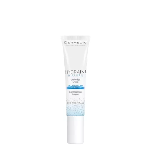 Dermedic - Увлажняющий крем для кожи вокруг глаз - Hydrain 3 Hialuro - Under-Eye Cream - 15ml