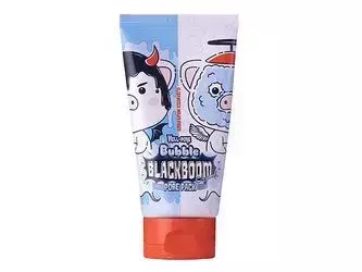 Elizavecca - Кислородная маска для очищения пор - Hell-Pore Bubble Blackboom Pore Pack - 150ml