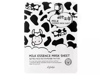 Esfolio - Pure Skin Milk Essence Mask Sheet - Увлажняющая тканевая маска с молочными протеинами - 25ml