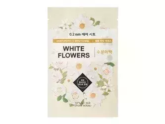 Etude House 0.2mm Therapy Air Mask - White Flowers - Успокаивающая маска с экстрактом белых цветов