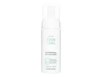 Etude House - Пенка-мусс для умывания для чувствительной кожи - Soon Jung pH 6,5 Whip Cleanser - 150ml