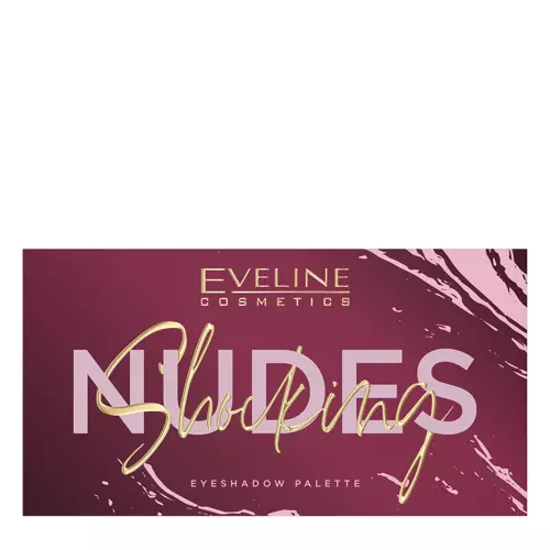 Eveline Cosmetics - Eyeshadow Palette - Палетка 12 теней для век - Shocking Nudes - 9,6g