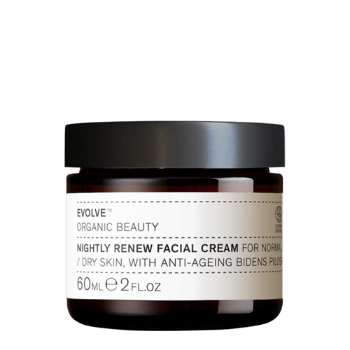 Evolve Organic Beauty - Регенерирующий ночной крем для лица - Nightly Renew Facial Cream - 60ml