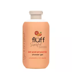 Fluff - Superfood - Shower Gel - Гель для душа - Персик и Грейпфрут - 500ml