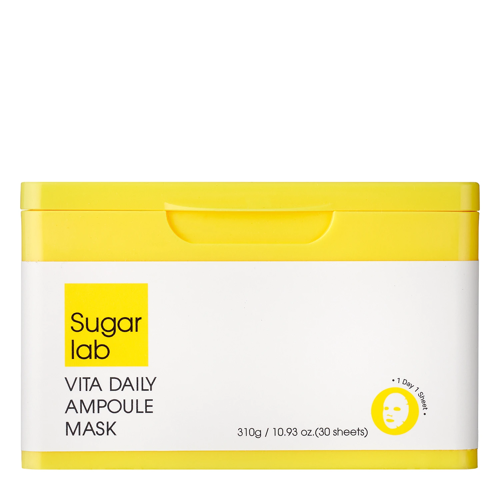 G9Skin - Sugar Lab Vita Daily Ampoule Mask - Набор осветляющих тканевых масок - 30шт./310g