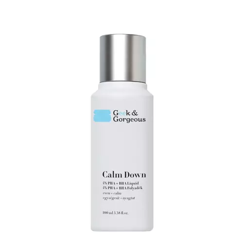 Geek & Gorgeous - Эксфолиант для чувствительной кожи с кислотами 4% PHA и BHA - Calm Down - 100ml