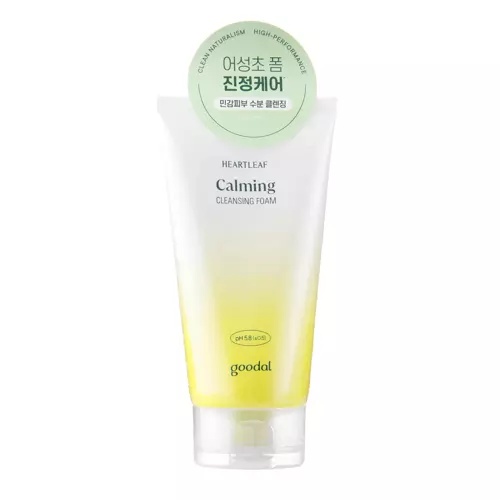 Goodal - Успокаивающая пенка для умывания - Houttuynia Cordata Calming pH Balancing Cleansing Foam - 150ml