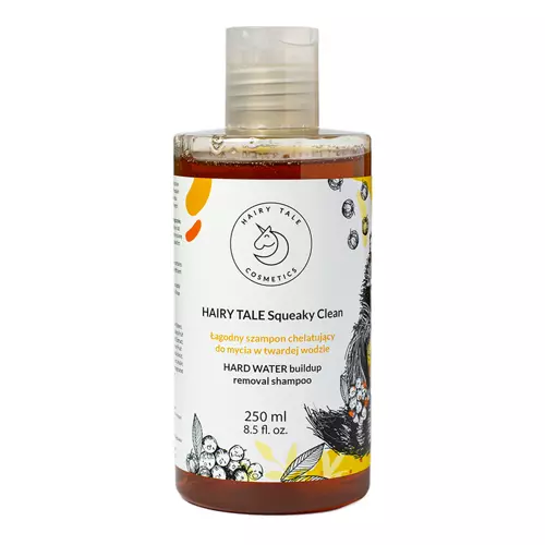 Hairy Tale Cosmetics - Мягкий хелатный шампунь для мытья в жесткой воде - Squeaky Clean - Hard Water Buildup Removal Shampoo - 250ml