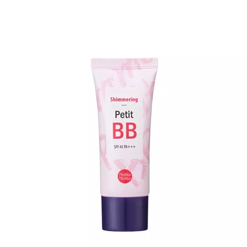 Holika Holika - Солнцезащитный BB-крем для сияния кожи лица - Shimmering Petit BB Cream - SPF45 PA+++ - 30ml