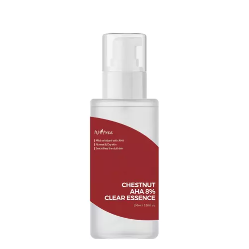 Isntree - Эссенция для лица с молочной и гликолевой кислотой - Chestnut AHA 8% Clear Essence - 100ml