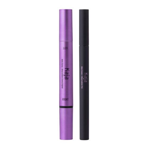 Kaja Beauty - Wing Eyeliner Pen & Stamp Original - Набор подводки в форме фломастера и подводки со штампом