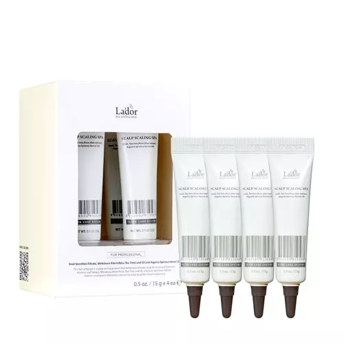 La'dor - Scalp Scaling Spa Ampoule - Пилинг для кожи головы - 4x15g