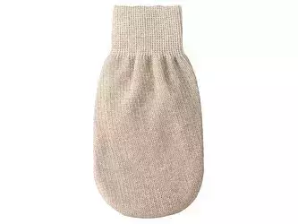 Мохани - Льняная рукавичка для купания - Легкий пилинг